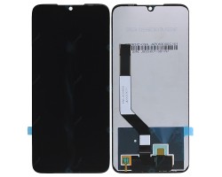Kijelző érintőpanel Xiaomi Redmi Note 7 (lcd, érintőpanel, átvezető fóliával) fekete